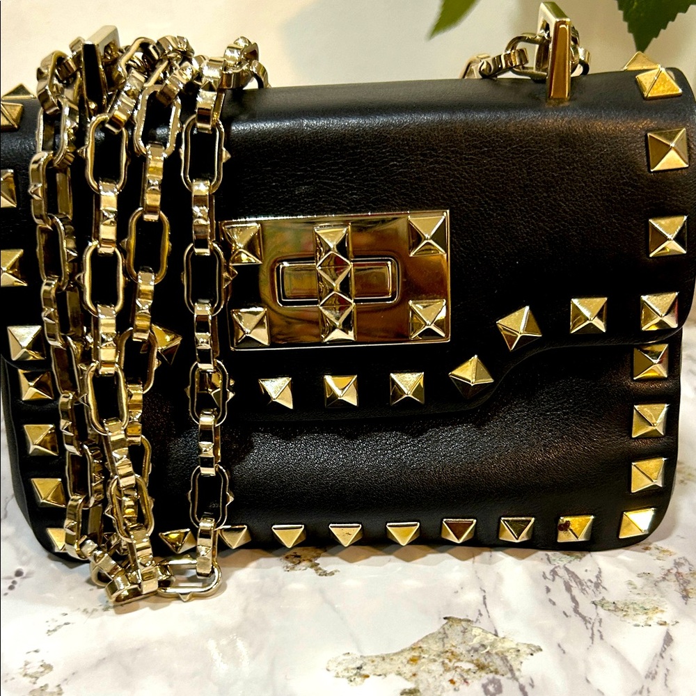 Valentino Garavini rock studded mini bag